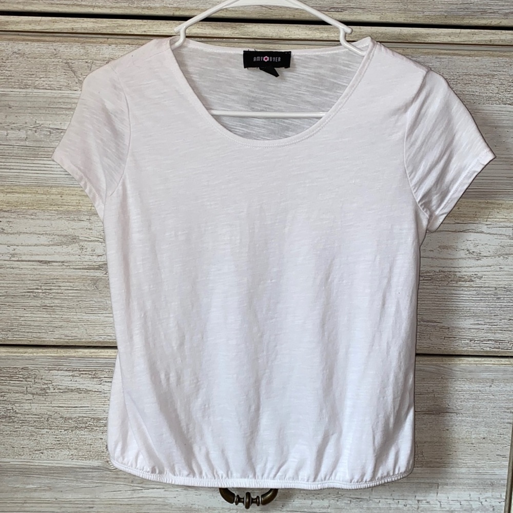 Girls White T-Shirt
